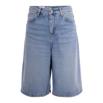 Carhartt Work in Progress Denim Shorts - Dames - Denim shorts - Blauw - S - Denim - Korte Broeken