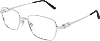 Cartier Accessoires, unisex, Grijs, ONE Size, CT0519o Optisch Montuur