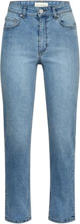 Sofie Schnoor Slim-fit Jeans - Dames - Slim Fit Jeans - Blauw - L - Leer - Jeans
