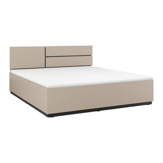 Petits Meubles Cama 180x200 incluido somier taupe paneles laminados topo