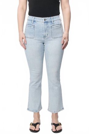 Dear John Denim Womens Jeanne Harbor Flare Jean In Light Wash