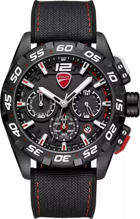 Ducati Chronograph Quartz Black Dial Mens Watch DTWGO0001801