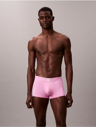 Calvin Klein Mens Icon Logo Graphic Trunk - Pink - XL