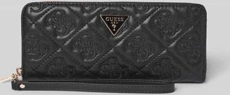 Guess Portemonnaie mit Label-Detail Modell ADELASIA in Black, Größe 1