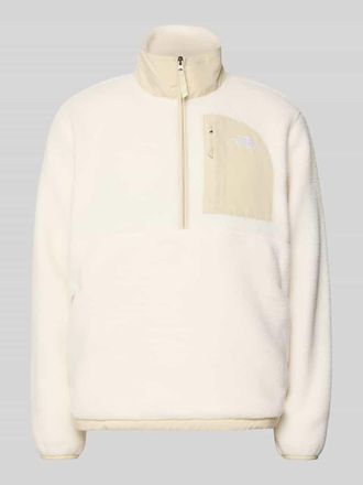 The North Face Fleecepullover mit Napoleontasche Modell YUMIORI in Offwhite, Gr&ouml;&szlig;e XXL