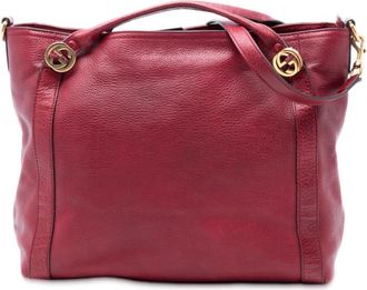 Gucci Pre-owned Gucci Medium Leather Miss GG Satchel 72PWSORFAV4E4PB9