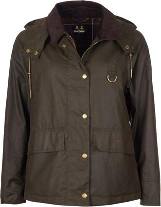 Barbour Beadnell Jas - Dames - Zomerjassen - Groen - M - Katoen - Jassen
