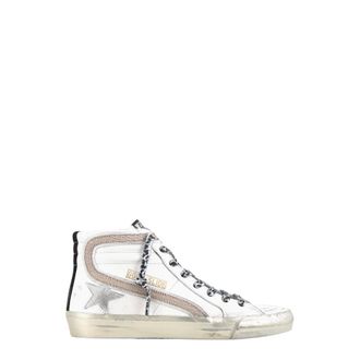 Golden Goose Sneakers, female, White, Size: 11 US Slide with star