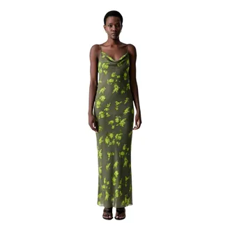 Patrizia Pepe Dames, Jurken, Groen, Maat: XS