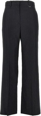 Isabel Marant Wool-blend pinstriped pants Woman 38