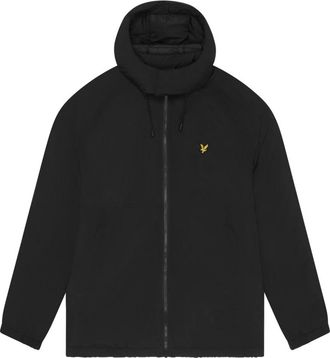 Lyle & Scott Gewatteerde Puffer Jas - Heren - Winterjassen - Zwart - 2XL - Polyester - Jassen