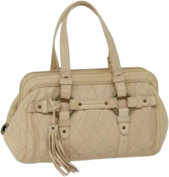 Bally Pre-owned Handbags, female, Beige, Size: ONE SIZE Pre-owned Handbag