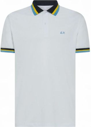 Sun 68 Hombre, Camisetas, Blanco, Talla: L