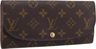 Louis Vuitton Pre-owned Long Wallet - Dames - Vintage Accessoires - Bruin - ONE Size - Vintage