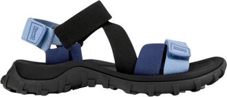 Camper Flat Sandals, male, Blue, 9 UK, Sporty Sandal with Multicolor Design