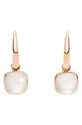 POMELLATO Nudo Milky Quartz Drop Earrings at Nordstrom