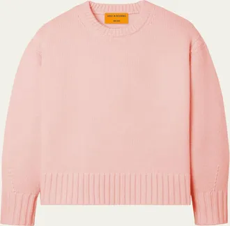 Guest In Residence Cozy Cashmere Crewneck Sweater