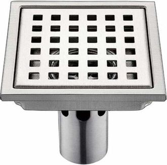 OEM Desag&uuml;e De Suelo De Acero Inoxidable De 150x150 Mm - Blanco