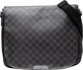 Louis Vuitton Pre-owned Daniel MM - Heren - Vintage Schoudertas - Zwart - ONE Size - Vintage