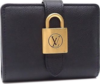 Louis Vuitton Noir Wallet (Bi-Fold) (Pre-Owned)