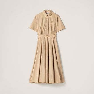 Miu Miu Poplin dress