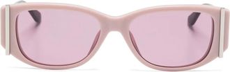 Alexander McQueen Eyewear Occhiali da sole squadrati - Rosa
