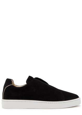 Aur&eacute;lien Aur3 Suede Sneakers - Black - 44 (IT44 / UK10)