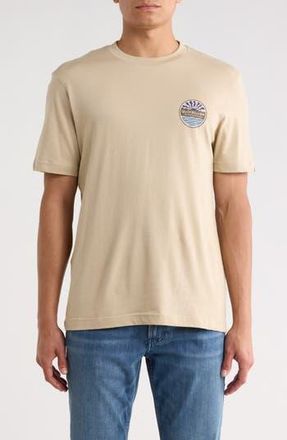 Quiksilver Brigade Logo Graphic T-Shirt in Plaza Taupe at Nordstrom Rack, Size Medium