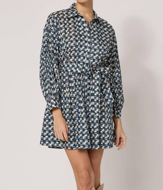 Cleobella Collette Mini Dress In Biarritz