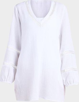 La Blanca Seaside Tunic Coverup