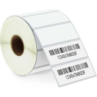 OEM 1 Rollo De Etiquetas T&eacute;rmicas Para Direcciones Y Carpetas, 70 Mm X 20 Mm, Adhesivo Premium Y Perforadas [1 Rollo, 2000 Etiquetas] - Crezuo
