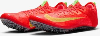 Nike Superfly Elite 2 FZ9662-600 Mens Bright Crimson Sprinting Spikes RHS7918