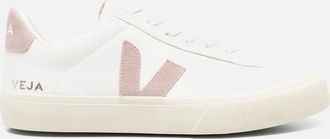 Veja Womens WOMENS CAMPO LEATHER SNEAKERS - White - Size: 7