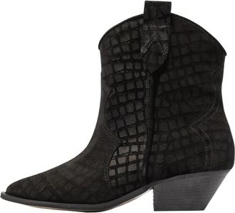 L37 Cowboylaarzen - Dames - Cowboylaarzen - Zwart - 41 EU - Schoenen