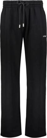 Off-white Cotton Track Pants - Heren - Sweatpants - Zwart - XL - Katoen - Broeken