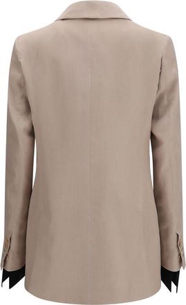 Max Mara Womens Beige Silk Clothing