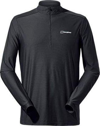 Berghaus 24/7 Tech Tee L/S HZ Funktionsshirt f&uuml;r Herren | schwarz