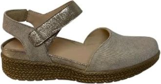 Durea Mujer, Zapatos, Beige, Talla: 37 EU
