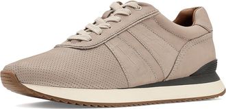 Johnston & Murphy Morgan U-Throat Joggers Mens Shoes Beige Nubuck/Croc Embossed Full Grain : 11.5 M, Leather