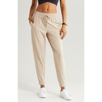 Zella All Day Every Day Joggers in Tan Thread at Nordstrom Rack, Size Small