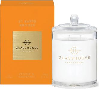 Glasshouse Fragrances St. Barts Bronze Two-Wick Scented Candle in St Barts Bronze at Nordstrom