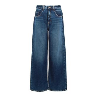 Icon Denim Los Angeles Wide Jeans, female, Blue, W29, Blue Denim Jeans