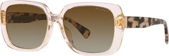 Ralph Lauren Zonnebril RA 5298U - Dames - Zonnebrillen - Bruin - 55 MM - Accessoires