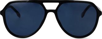 BOSS Occhiali da sole con montatura stile pilota - Nero
