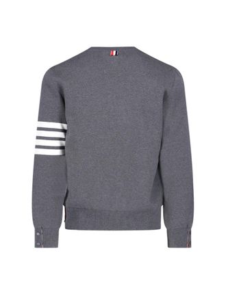 Thom Browne Mens Sweaters Grey Cotton