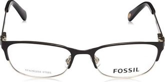Fossil Demo Rectangular Ladies Eyeglasses FOS 7059 0RHL 50
