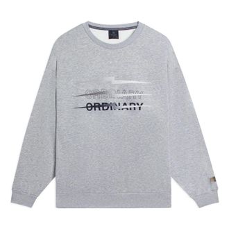 Li-Ning Way Of Wade Thunder Graphic Sweatshirt Grey AWDSC57-5