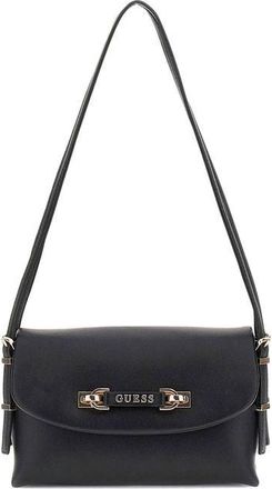 Guess Womens Shoulder Bag Black Polyurethane - Shoulder-Bags