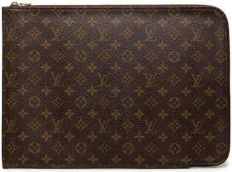 Louis Vuitton Pre-owned Monogram Clutch - - Pre-owned - Donna - Marrone - ONE SIZE