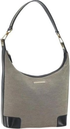 Gucci Pre-owned Shoulder Bags, female, Beige, Size: ONE SIZE Pre-owned Vintage Canvas Shoulder Bag